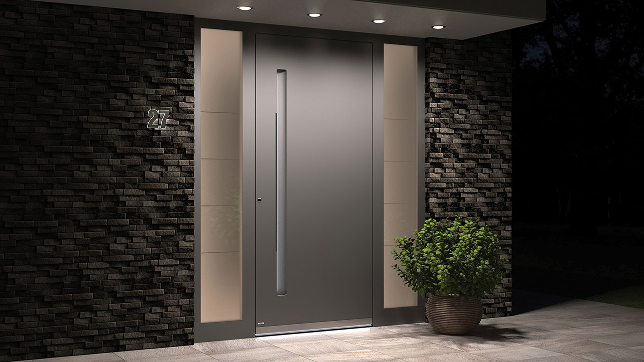 OPTIMUM Aluminium-Haustüren von PIRNAR d.o.o.
